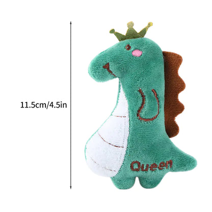 Bite-Resistant Mint Plush Cat Toy for Interactive Play