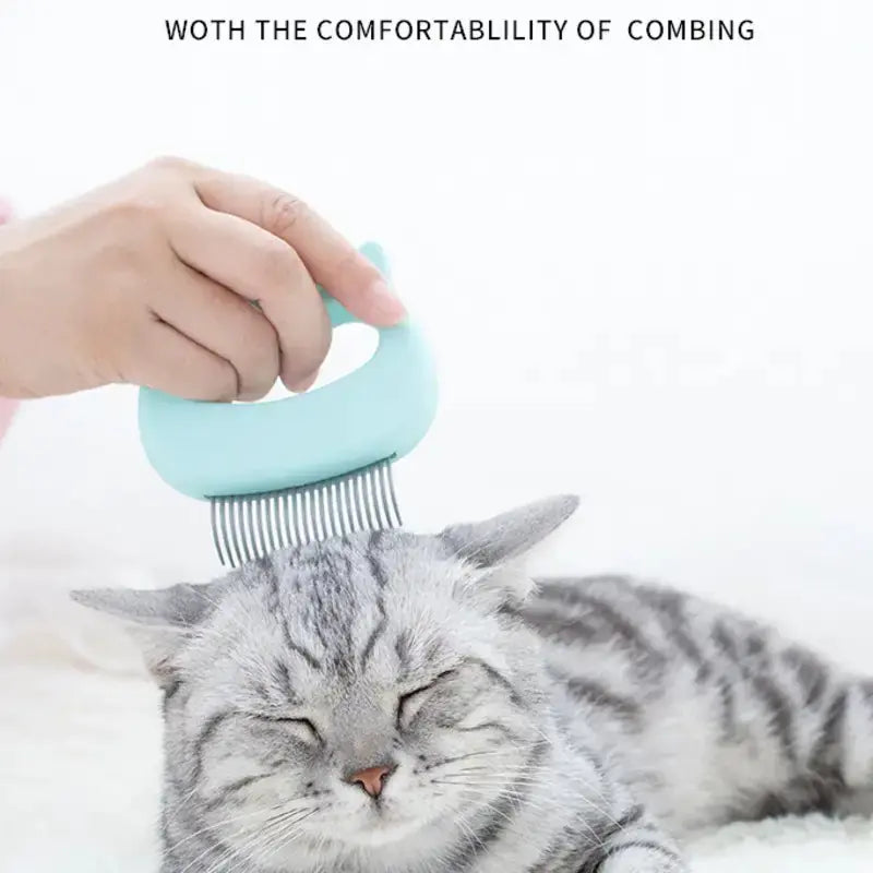 Cat-Shaped Comb for Dogs and Cats, Hair Removal Tool