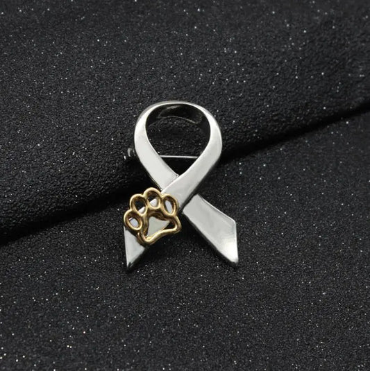 Paw Print Brooch and Lapel Pin