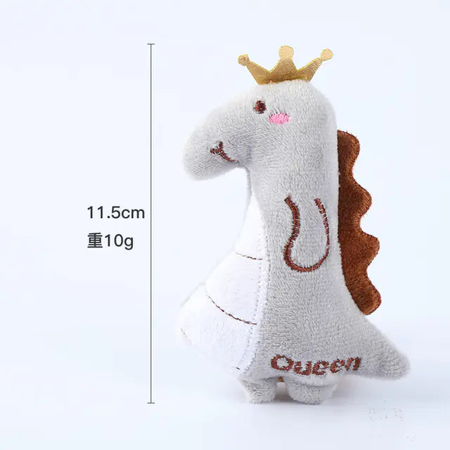 Bite-Resistant Mint Plush Cat Toy for Interactive Play