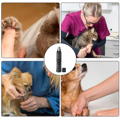 Rechargeable Lighted Pet Nail Grinder
