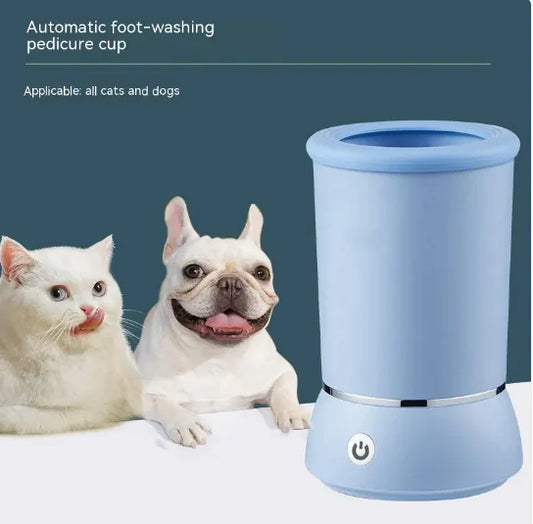 Automatic Pet Paw Cleaner and Dryer