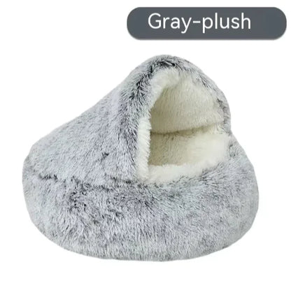 Cat Cave and Dog Den Pet Bed – Cozy Year-Round Comfort