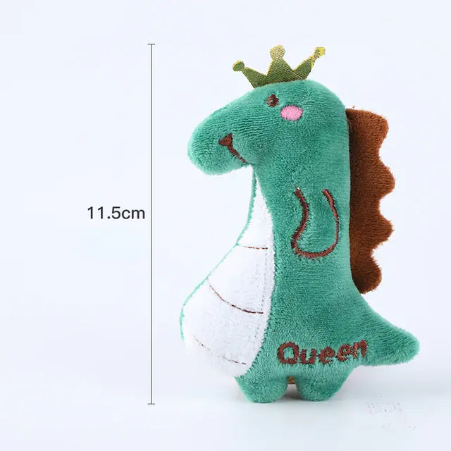 Bite-Resistant Mint Plush Cat Toy for Interactive Play