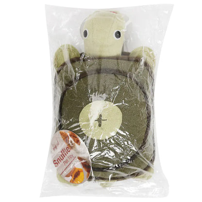 Squeaky Plush Turtle Dog Toy for Training and Play