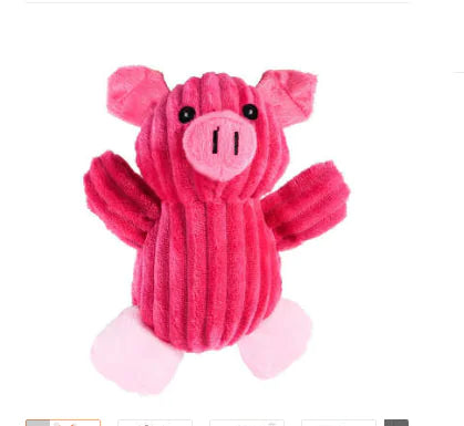 Plush Squeaky Dog Toy